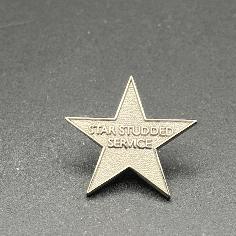 Star Studded Service‎ Lapel Hat Pin